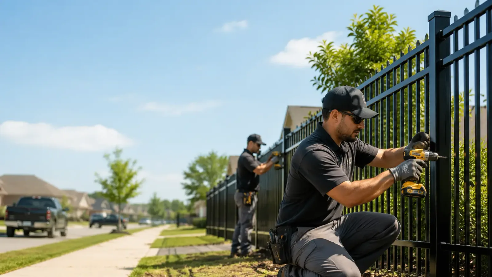 Metal Fence Installation in Plainwell, MI